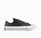 CT70 X Swarovski® crystals Vintage Black LOW CUT A16171C