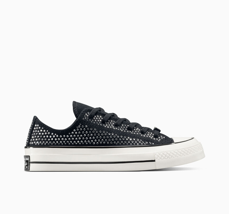 CT70 X Swarovski® crystals Vintage Black LOW CUT A16171C