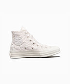 CT70 Crocheted Satin Vintage White HI CUT A15081C