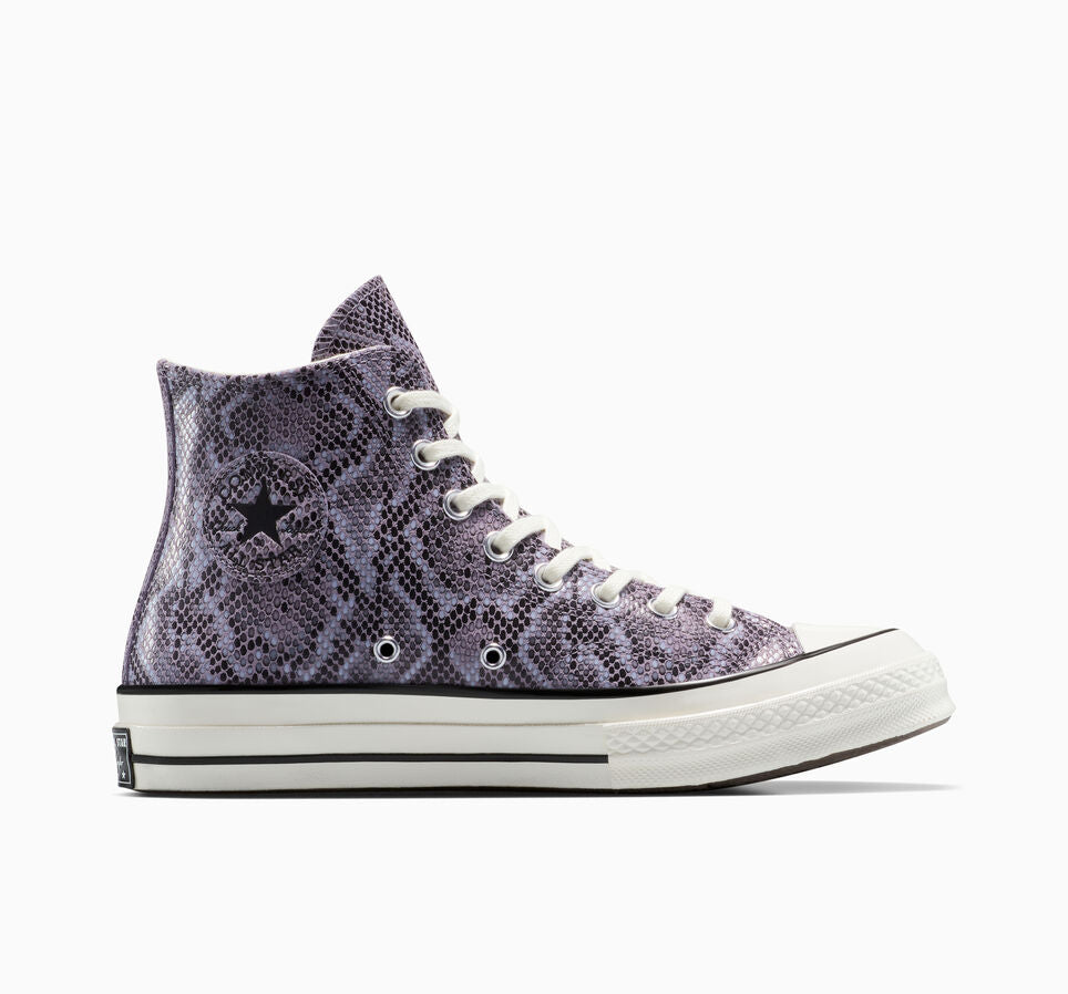 CONVERSE CHUCK 70 HI LEATHER SNAKE 白黒 27cm