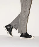 ALL STAR Chuck Taylor Leather（レザー）Chains Black HI CUT A16409C