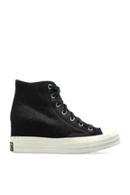 CT70 WEDGE Pony Hair BLACK A12561C