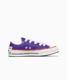 CT70（ビックヒールパッチ）SKETCH COURT PURPLE LOW CUT A10351C