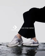 【25/5月新作】CT70 x Feng Chen Wang （フェン・チェン・ワン）2-in-1 GREY LOW CUT A15742C
