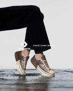 【25/5月新作】CT70 x Feng Chen Wang （フェン・チェン・ワン）2-in-1 BROWN LOW CUT A15741C