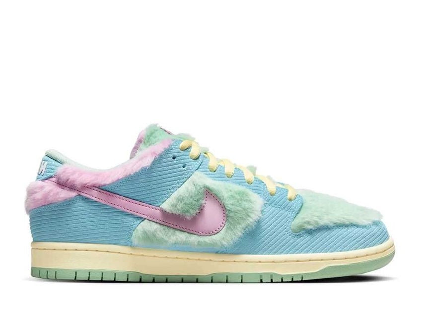 Nike x Verdy SB Dunk Low Pro Blue Gaze and Enamel Green