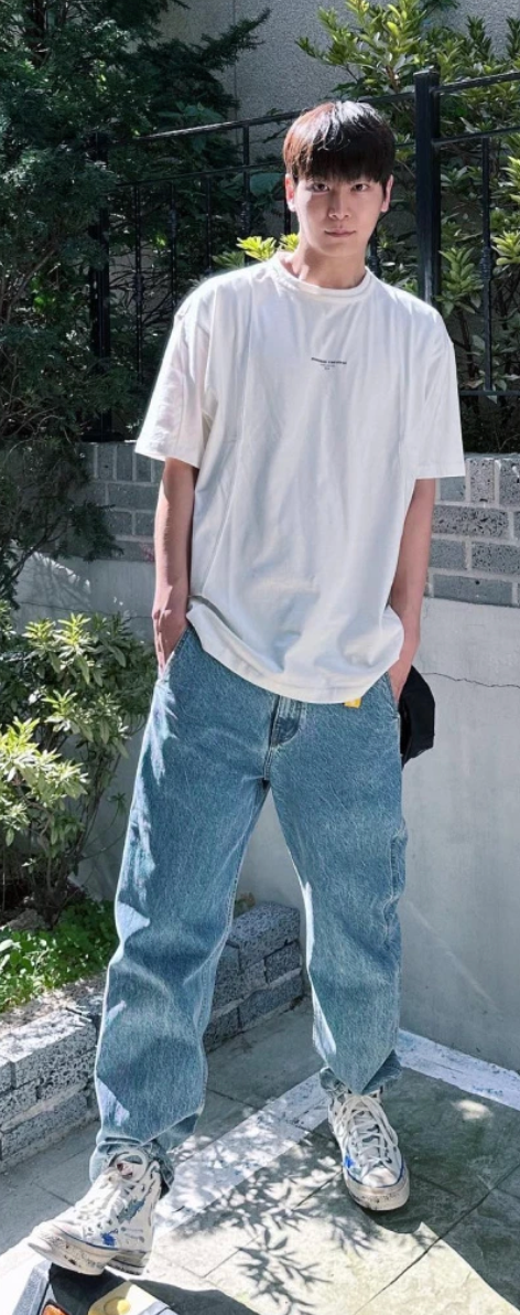 【ジュウジェ着用】CT70 x Ader Error WHITE HI CUT A05351C
