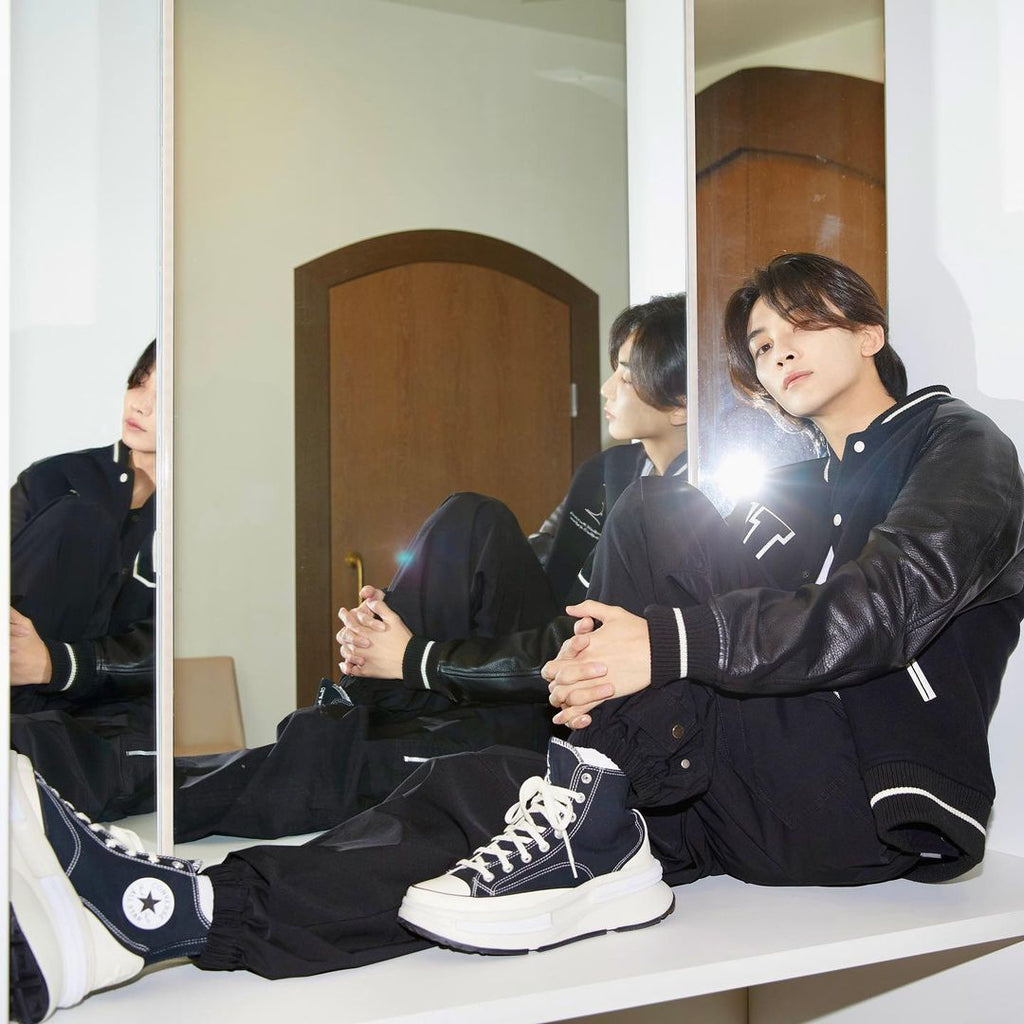 【SEVENTEEN ジョンハン着用】RUN STAR LEGACY CX FUTURE COMFORT BLACK HI CUT A00869C