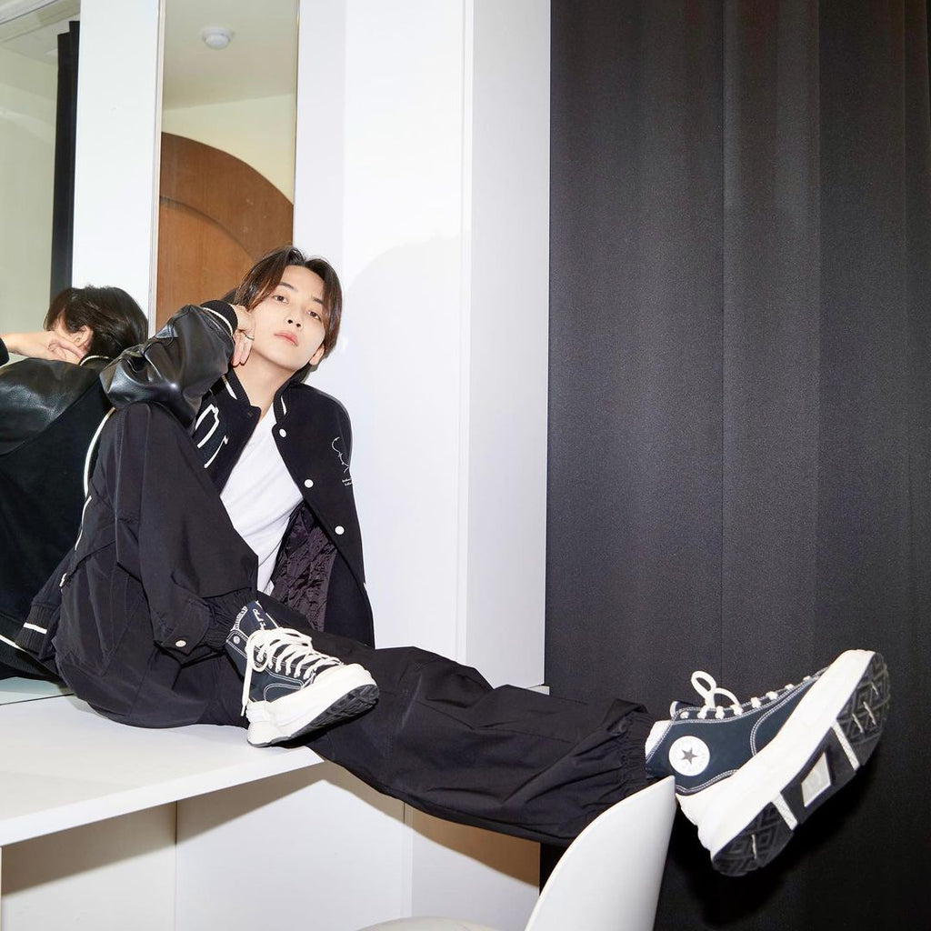 【SEVENTEEN ジョンハン着用】RUN STAR LEGACY CX FUTURE COMFORT BLACK HI CUT A00869C