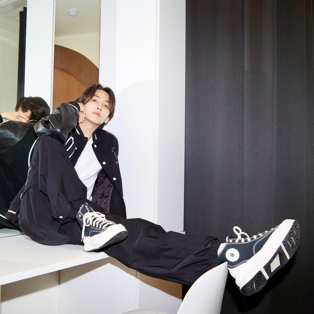 【SEVENTEEN ジョンハン着用】RUN STAR LEGACY CX FUTURE COMFORT BLACK HI CUT A00869C