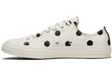 CT70 X Play Comme des Garcons Chuck 70 Ox Polka Dot Milk LOW CUT 157249C