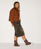 ALL STAR Fold-Over Lift XHi Faux Fur Totally Fudged A15230C