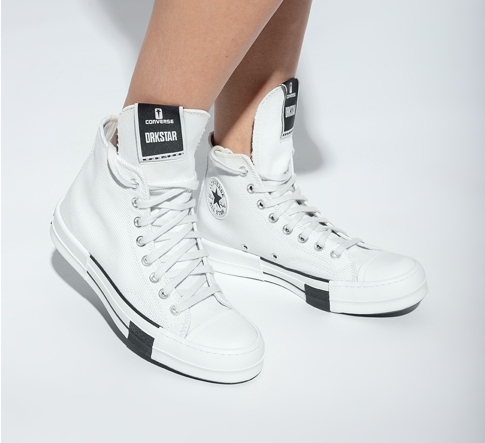 CT70 x Drkshdw Drkstr（Rick Owens） Lily White HI CUT 172346C 