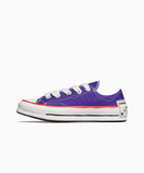 CT70（ビックヒールパッチ）SKETCH COURT PURPLE LOW CUT A10351C