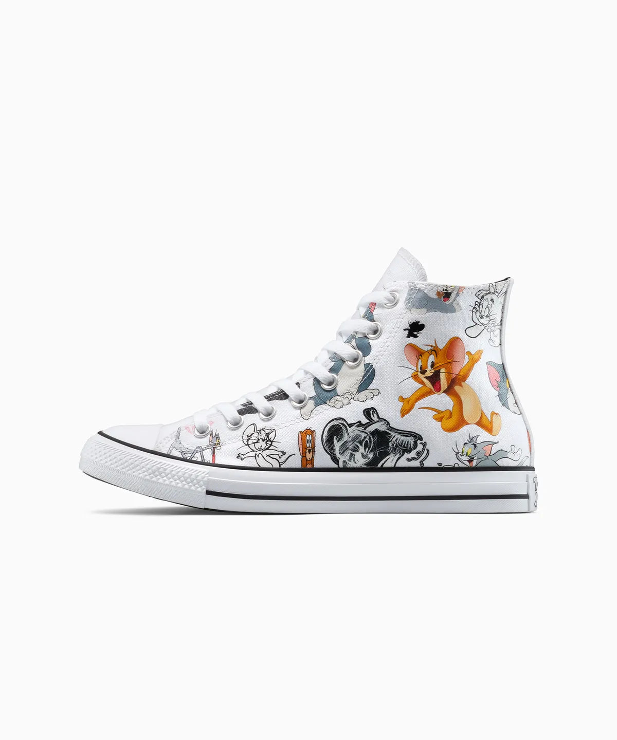 【数量限定】ALL STAR Chuck Taylor x  Tom & Jerry WHITE HI CUT A15112C