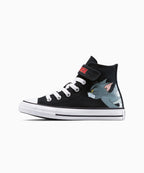 【数量限定】ALL STAR Chuck Taylor x Tom & Jerry BLACK（キッズ）17~21cm HI CUT A15114C