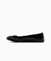 ALL STAR Chuck Taylor Dainty Ballerina Slip On Array Leather BLACK A14158C
