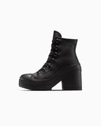 CT70 De Luxe Heel waterproof（防水）Platform Leather BLACK A15514C