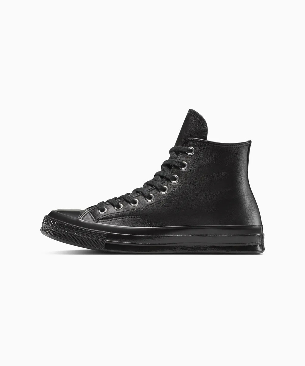 【数量限定・25年 9月新作】CT70 LEATHER（レザー）旧パッチ Black HI CUT A15169C