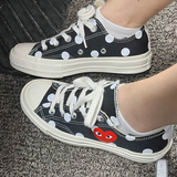 CT70 X Play Comme des Garcons Chuck 70 Ox Polka Dot BLACK LOW CUT 157248C