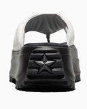 RUN STAR Platform Sandals Suede Vintage White LOW CUT A20652C