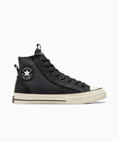 CT70 Leather and Suede BLACK HI CUT A08178C