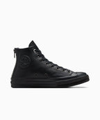 【数量限定】CT70 LEATHER（レザー） BLACK Zipper Heel HI CUT （ブラック）A08159C