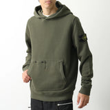 Stone Island 61041 OLD Effect Cotton Diagonal Fleece Hooded Sweatshirt 811561041 V0159
