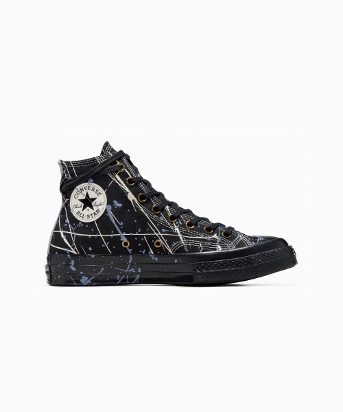 CT70 Paint Splatter BLACK HI CUT A06541C – raretem.shop CT70 Paint Splatter BLACK HI CUT A06541C – raretem.shop
