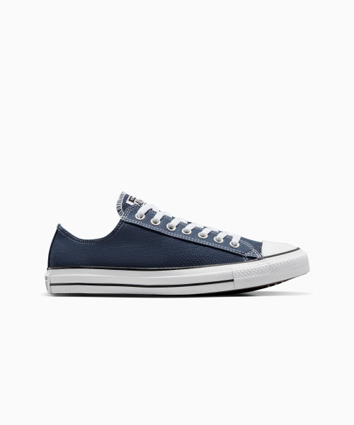 ALL STAR Chuck Taylor and Jacquard Navy LOW CUT A08729C