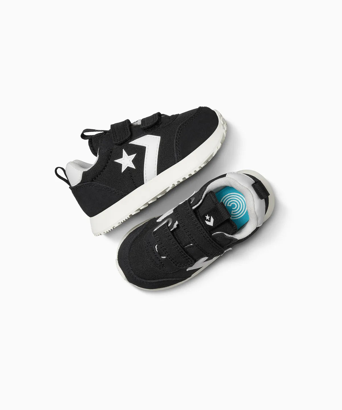 OMEGA TRAINER EASY-ON KIDS（キッズ）12.5cm-16.5cm BLACK A13097C