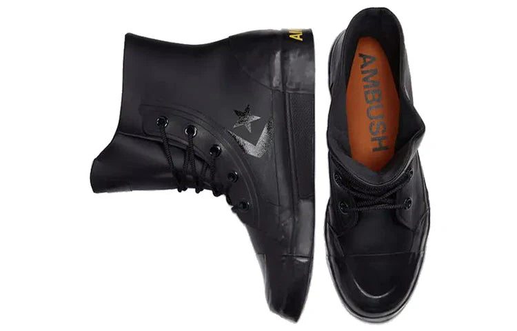【旧旧品番】AMBUSH x ALL STAR Pro Leather Black HI CUT 167278C