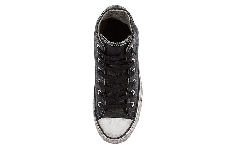 【EU限定】ALL STAR Chuck Taylor LTD LEATHER BLACK HI CUT 158575C