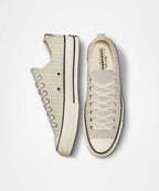 CT70 LOFI CRAFTED STRIPE EGRET LOW CUT A02293C