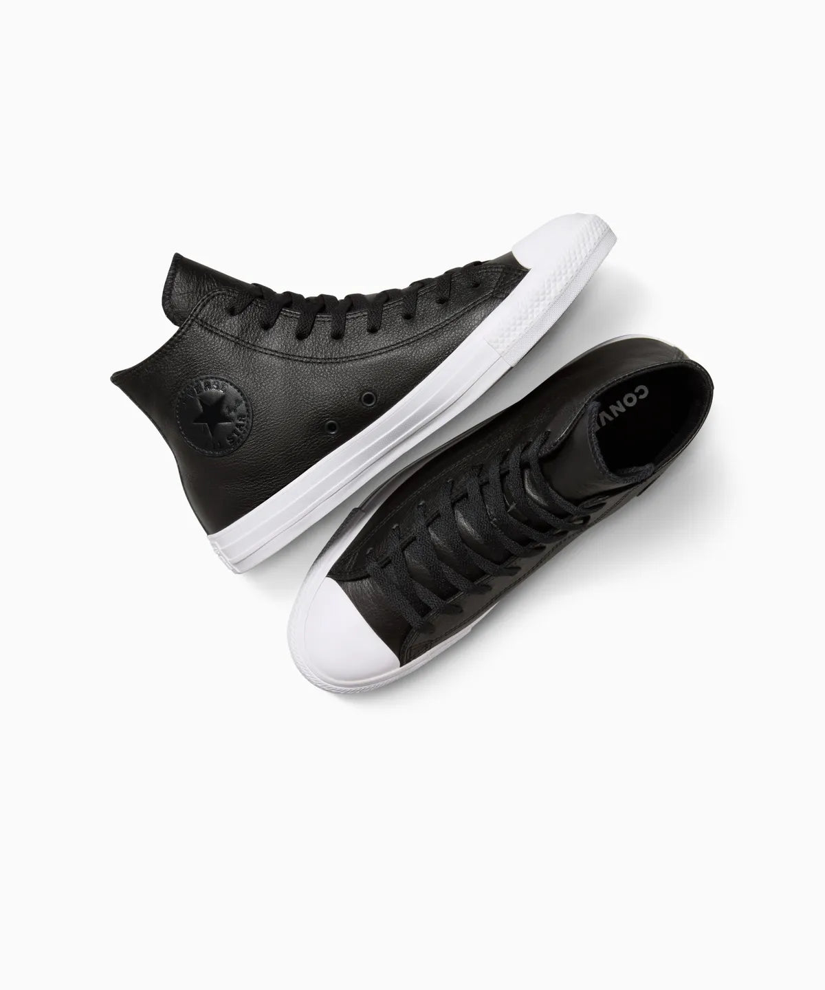 ALL STAR Chuck Taylor Leather（レザー）BLACK HI CUT A14611C – RARETEM