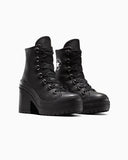 CT70 De Luxe Heel waterproof（防水）Platform Leather BLACK A15514C