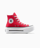 ALL STAR DOUBLE STACK RED HI CUT A15542C