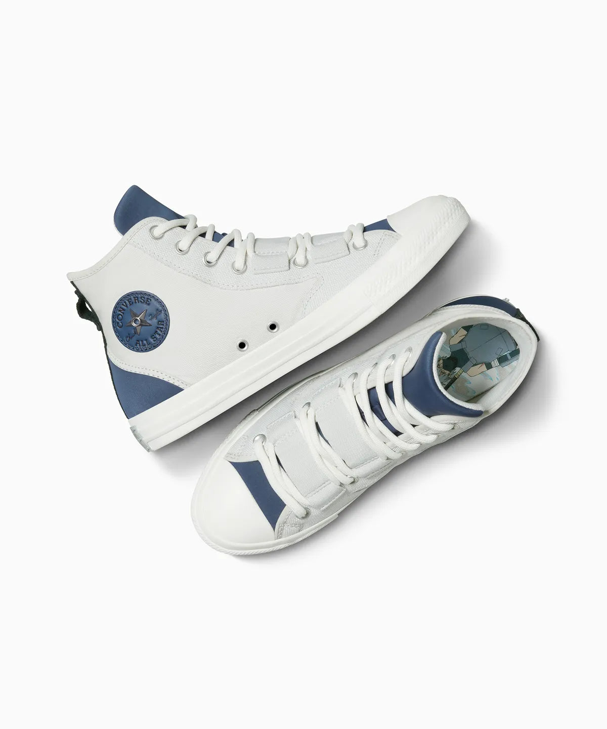 【ナルト 疾風伝  NARUTO SHIPPUDEN 】ALL STAR Chuck Taylor x KAKASHI BARELY GREY HI CUT A14839C