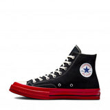 CT70 X Play Comme des Garcons PLAY Black Red Midsole HI CUT A01793C