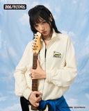 Zo&Friends G-DRAGON ZOA LOOSE FULL ZIP TOP EGRET UCL158-W2Y snms.shop