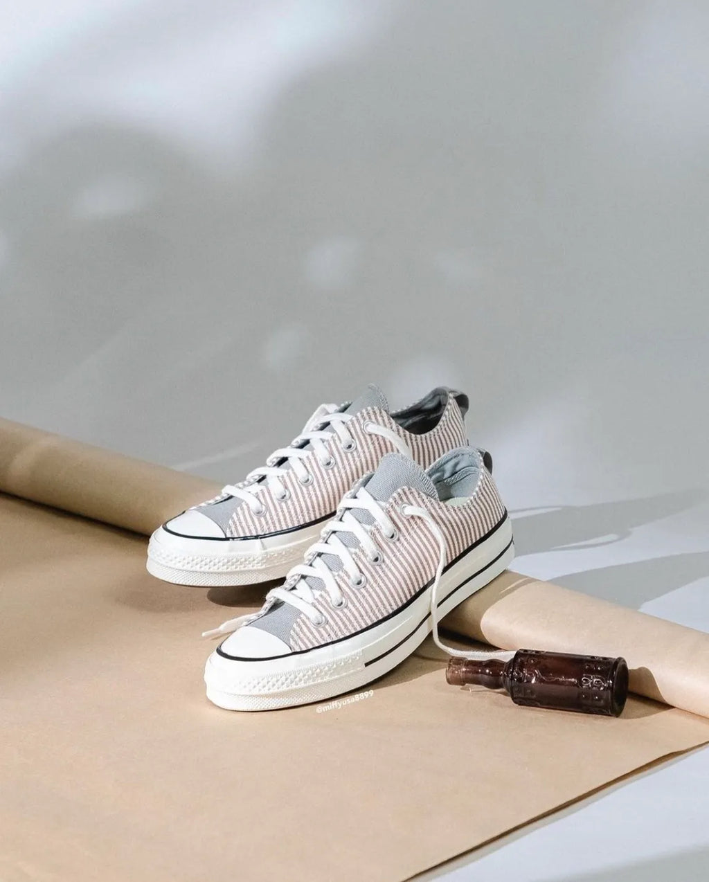 CT70 LOFI CRAFTED STRIPE MINERAL CLAY LOW CUT A00474C