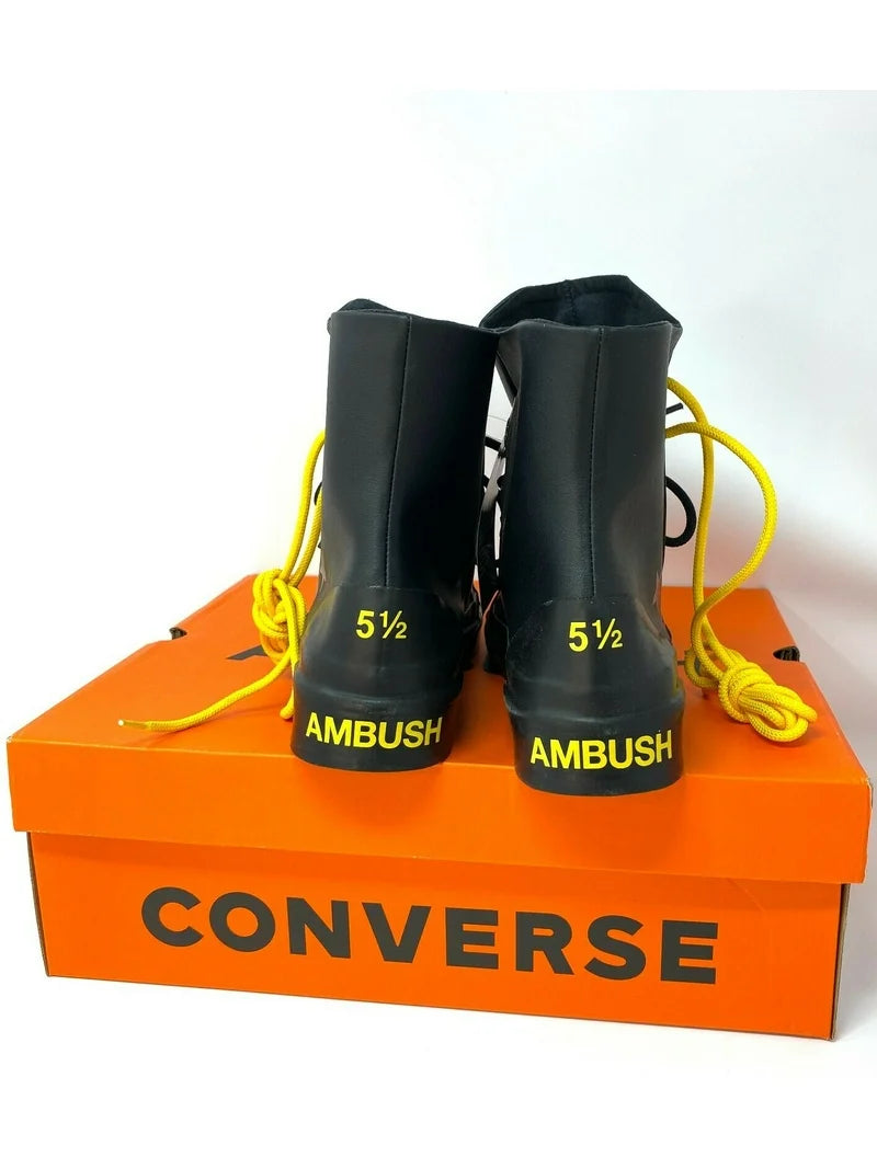 【旧旧品番】AMBUSH x ALL STAR Pro Leather Black HI CUT 167278C