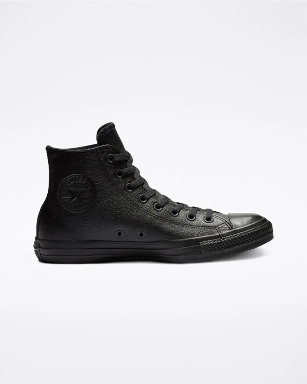 ALL STAR LEATHER（レザー）MONO BLACK HI CUT 135251C