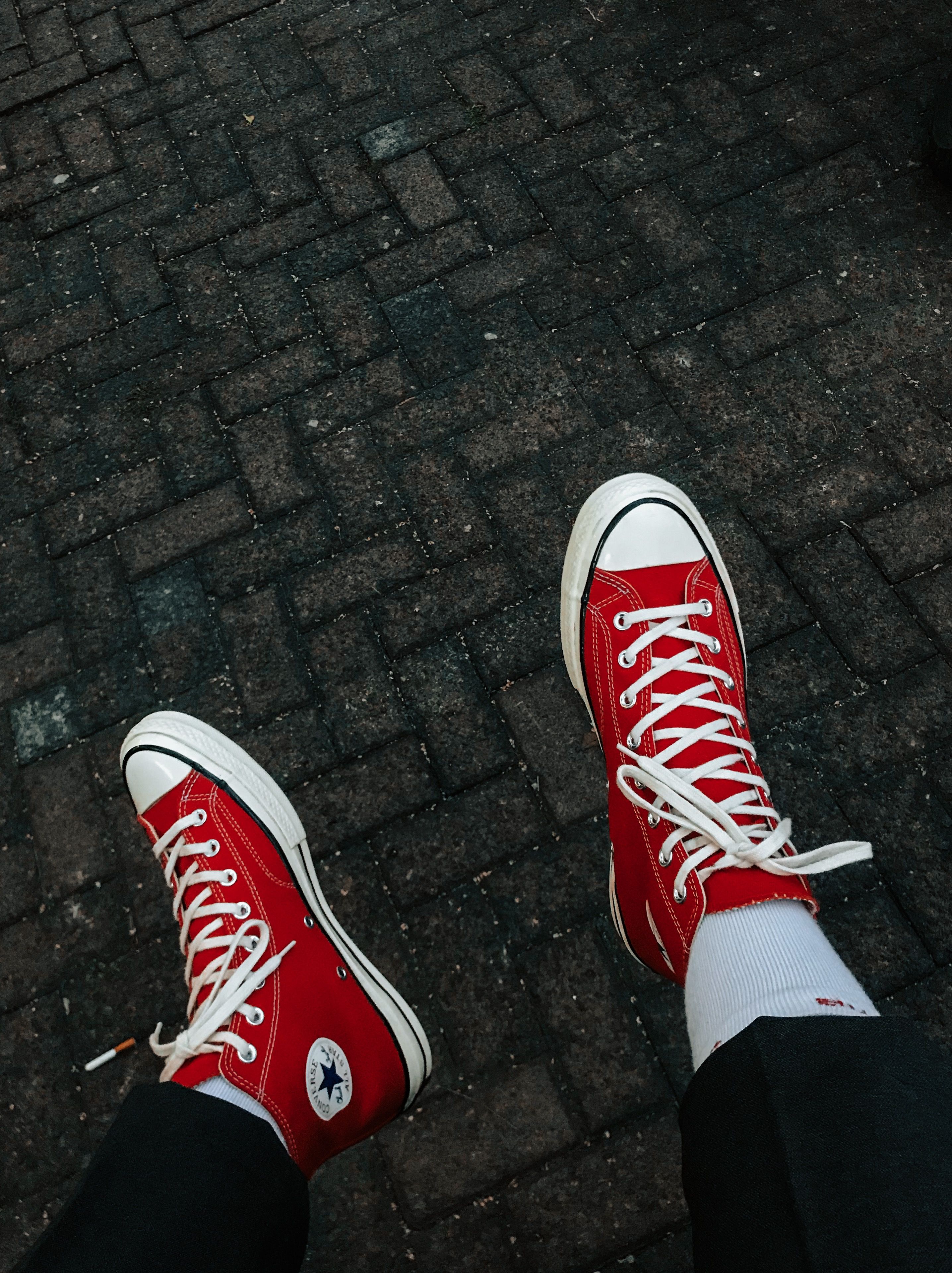 【旧品番・全サイズ再入荷】CT70 ENAMEL RED （エナメルレッド）HI CUT 164944C