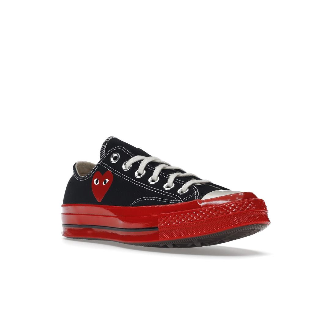 CT70 X Play Comme des Garcons PLAY Black Red Midsole LOW CUT A01795C