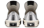 CT70 X DRKSHDW TURBODRK SILVER LACQUERED LOW CUT A01292C