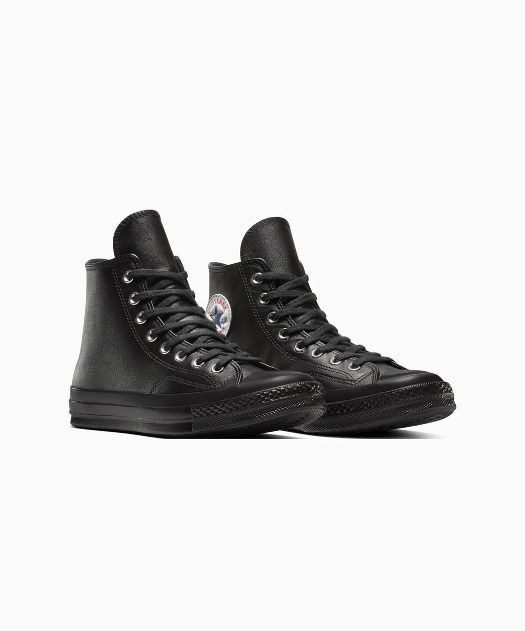 【数量限定・25年 9月新作】CT70 LEATHER（レザー）旧パッチ Black HI CUT A15169C