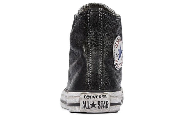 【EU限定】ALL STAR Chuck Taylor LTD LEATHER BLACK HI CUT 158575C