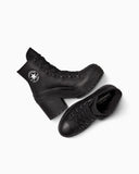 CT70 De Luxe Heel waterproof（防水）Platform Leather BLACK A15514C