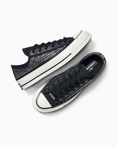 CT70 X Swarovski® crystals Vintage Black LOW CUT A16171C